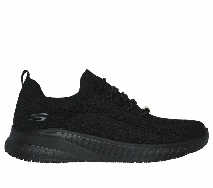Skechers Work Relaxed Fit BOBS Sport Squad Chaos SR Black Women Work and Safety Skechers Work Relaxed Fit BOBS Sport Squad Chaos SR Black Women Work and Safety