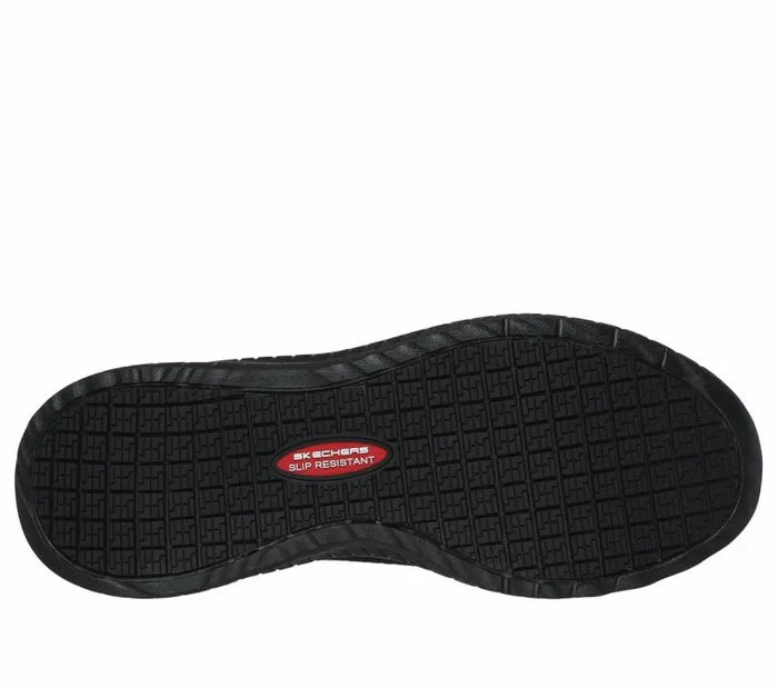 Skechers Work Relaxed Fit BOBS Sport Squad Chaos SR Black Women Work and Safety