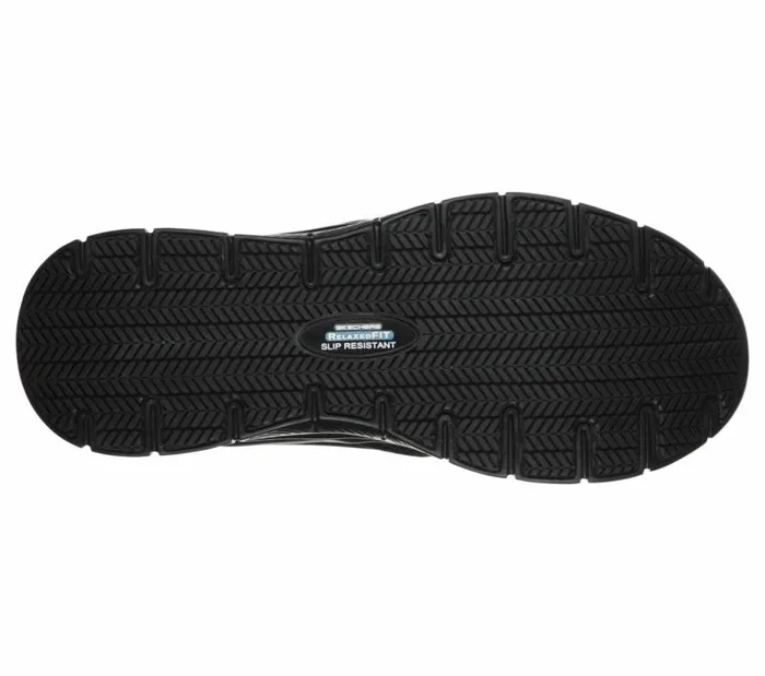 Skechers Work Relaxed Fit Flex Advantage 8211 McAllen SR Black Men SlipOns Skechers Work Relaxed Fit Flex Advantage 8211 McAllen SR Black Men SlipOns