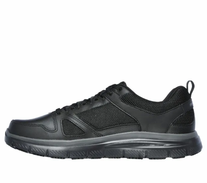 Skechers Work Relaxed Fit Flex Advantage SR Black Men Lace Up Skechers Work Relaxed Fit Flex Advantage SR Black Men Lace Up