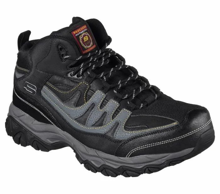 Skechers Work Relaxed Fit Holdredge 8211 Rebem ST Black Charcoal Men Boots Skechers Work Relaxed Fit Holdredge 8211 Rebem ST Black Charcoal Men Boots