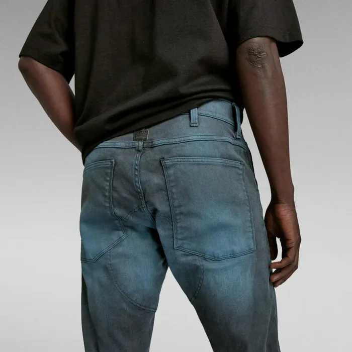 Skinny Men GStar RAW 5620 3D Zip Knee Skinny Jeans 3d Lead Cobler