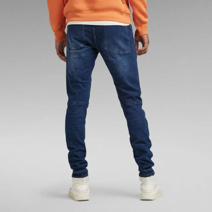 Skinny Men GStar RAW 5620 3D Zip Knee Skinny Jeans Dark Aged