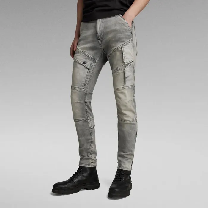 Skinny Men GStar RAW Airblaze 3D Skinny Jeans Antic Faded Radium