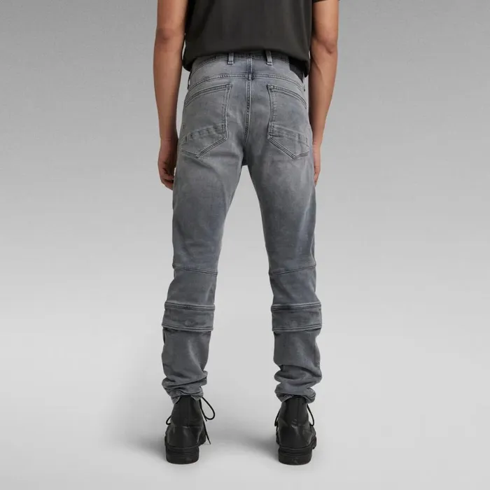 Skinny Men GStar RAW Airblaze 3D Skinny Jeans Sun Faded Moon Grey