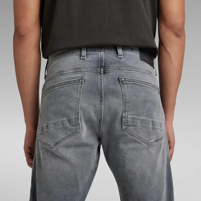 Skinny Men GStar RAW Airblaze 3D Skinny Jeans Sun Faded Moon Grey