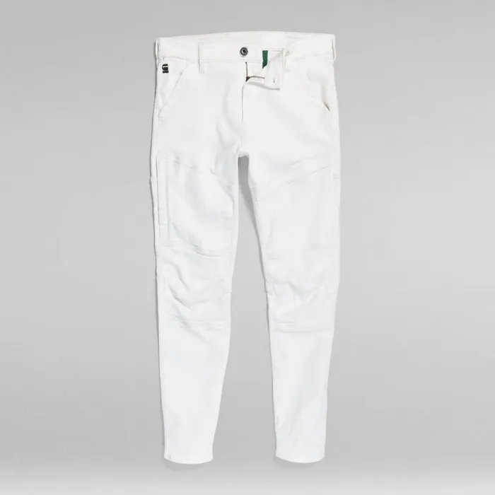 Skinny Men GStar RAW Rackam 3D Skinny Jeans White