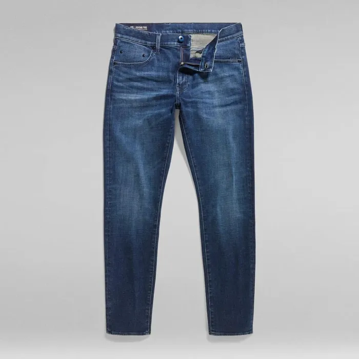 Skinny Men GStar RAW Revend FWD Skinny Jeans Worn In Himalayan Blue