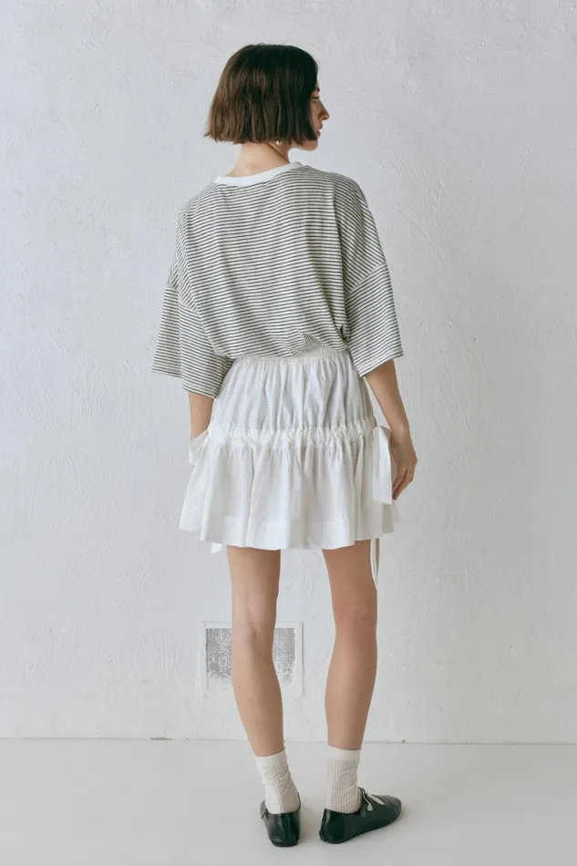 Skirts Women VRG GRL Lily Mini Skirt White Skirts Women VRG GRL Lily Mini Skirt White