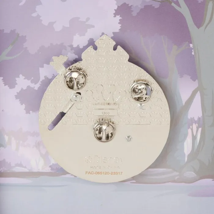 Sleeping Beauty 65th Anniversary Floral Scene 3 Unisex Loungefly Enamel Pins Sleeping Beauty 65th Anniversary Floral Scene 3 Unisex Loungefly Enamel Pins