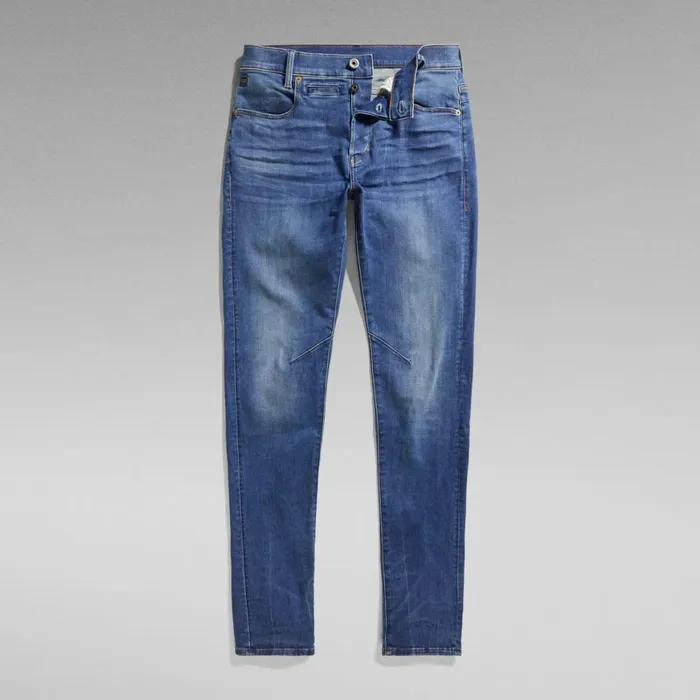Slim Men GStar RAW DStaq 5Pocket Slim Jeans Medium Indigo Aged