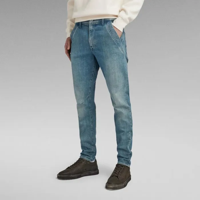 Slim Men GStar RAW Kairori 3D Slim Jeans Faded Blue Pool