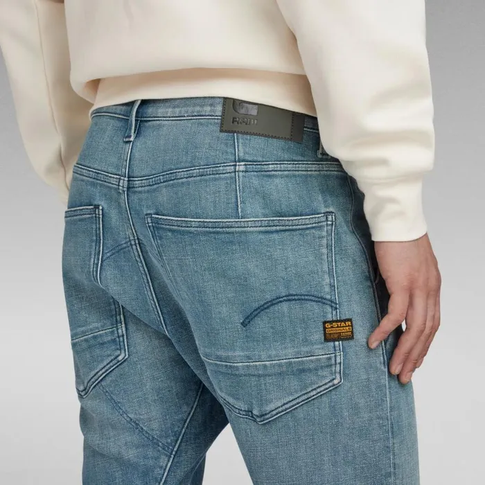 Slim Men GStar RAW Kairori 3D Slim Jeans Faded Blue Pool
