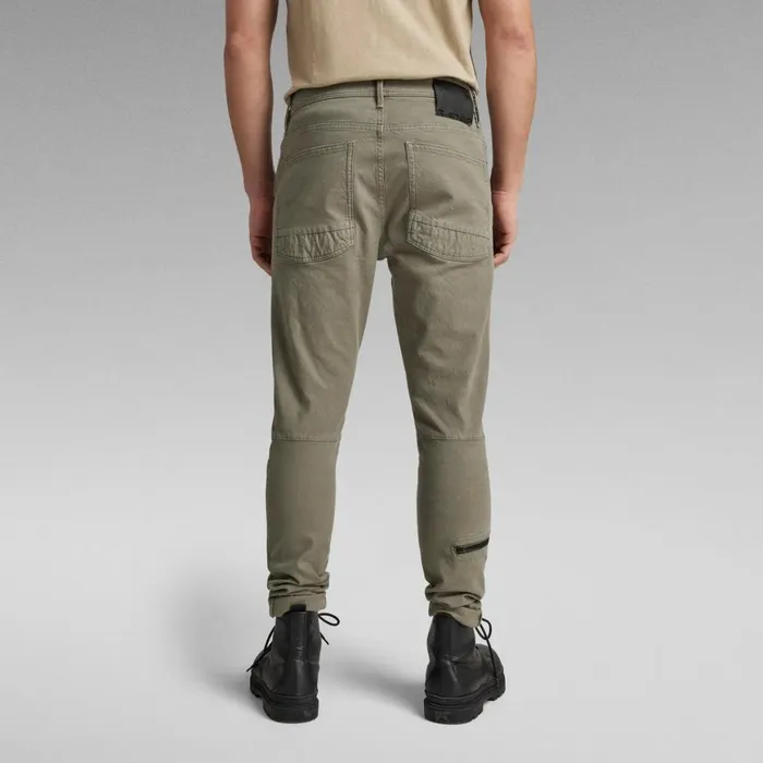 Slim Men GStar RAW Pilot 3D Slim Jeans Dark Shamrock Garment Dyed