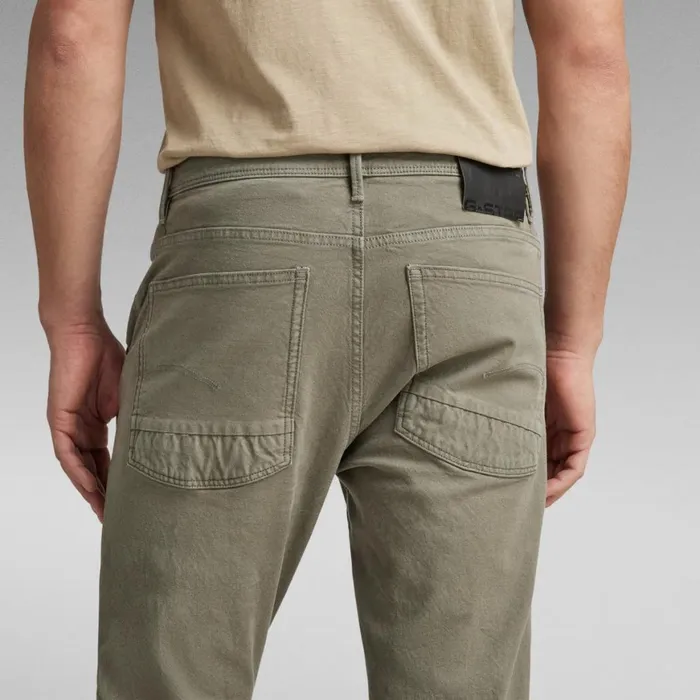 Slim Men GStar RAW Pilot 3D Slim Jeans Dark Shamrock Garment Dyed
