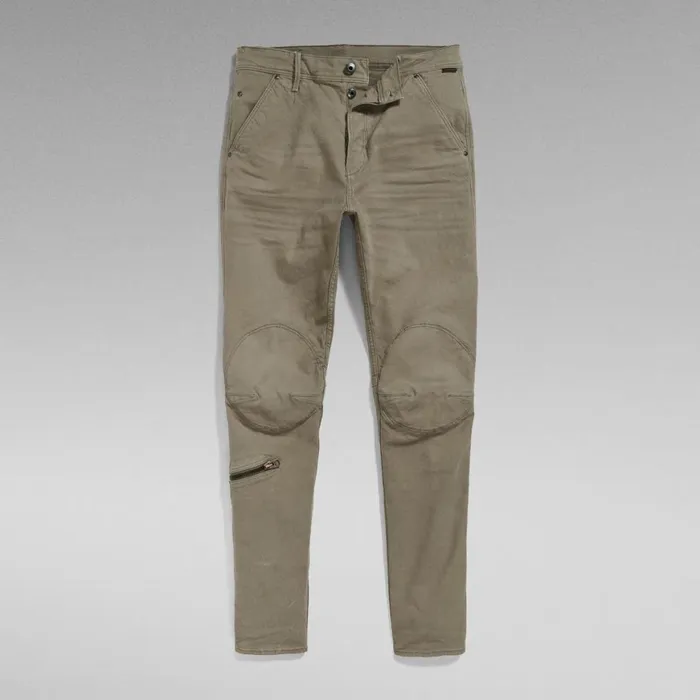 Slim Men GStar RAW Pilot 3D Slim Jeans Dark Shamrock Garment Dyed