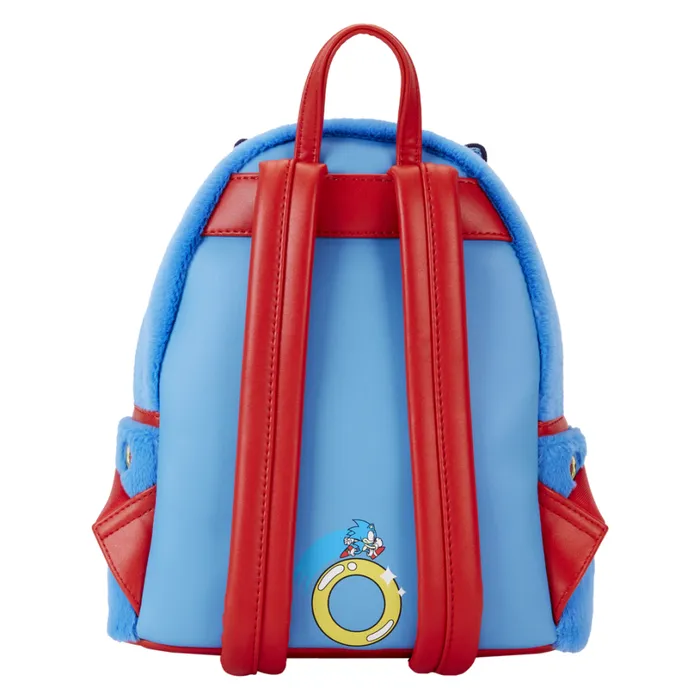 Sonic The Hedgehog Classic Cosplay Plush Mini Backpack Unisex Loungefly Backpacks Sonic The Hedgehog Classic Cosplay Plush Mini Backpack Unisex Loungefly Backpacks
