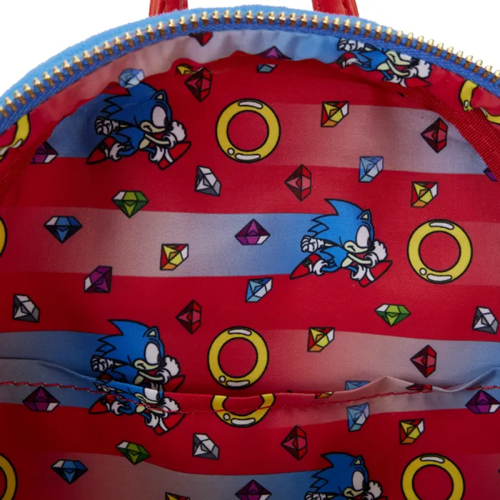 Sonic The Hedgehog Classic Cosplay Plush Mini Backpack Unisex Loungefly Backpacks Sonic The Hedgehog Classic Cosplay Plush Mini Backpack Unisex Loungefly Backpacks