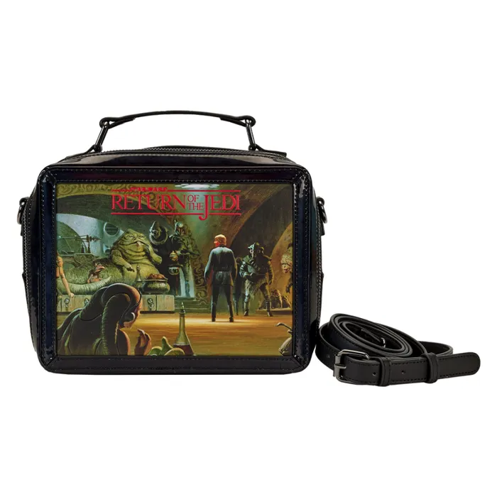 Star Wars Return Of The Jedi Vintage Lunchbox Crossbody Bag Unisex Loungefly Crossbody Bags Star Wars Return Of The Jedi Vintage Lunchbox Crossbody Bag Unisex Loungefly Crossbody Bags