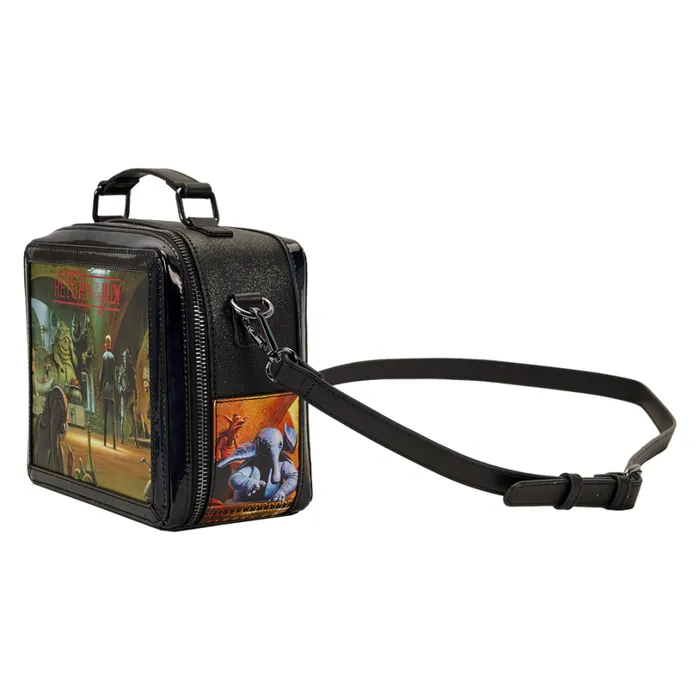 Star Wars Return Of The Jedi Vintage Lunchbox Crossbody Bag Unisex Loungefly Crossbody Bags Star Wars Return Of The Jedi Vintage Lunchbox Crossbody Bag Unisex Loungefly Crossbody Bags