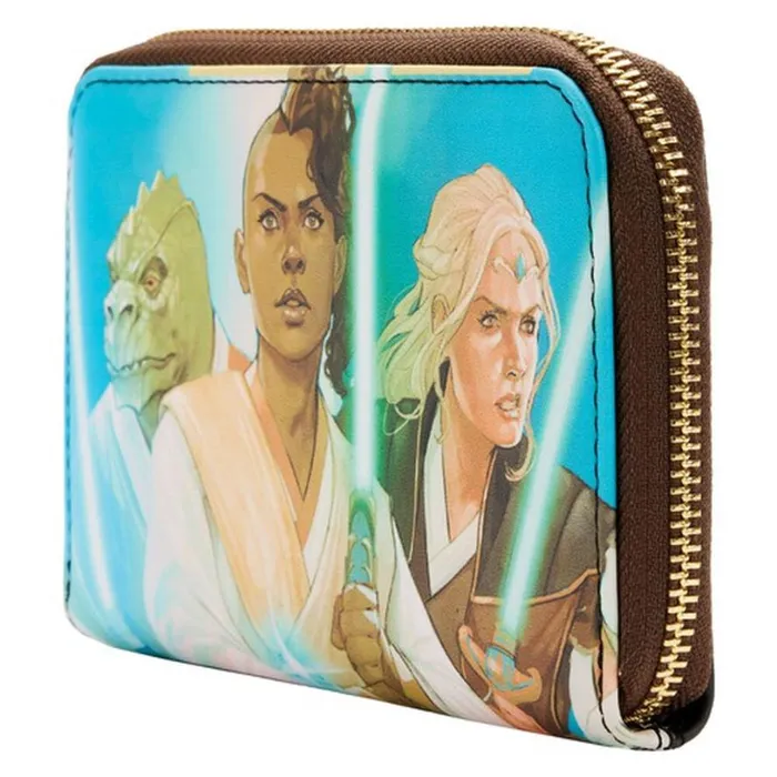 Star Wars The High Republic Comic Cover Zip Around Wallet Unisex Loungefly Bags and Wallets
