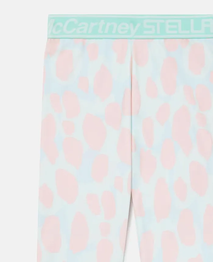 Stella McCartney Camouflage Print Leggings Multicolour Kids Pants and Shorts Stella McCartney Camouflage Print Leggings Multicolour Kids Pants and Shorts