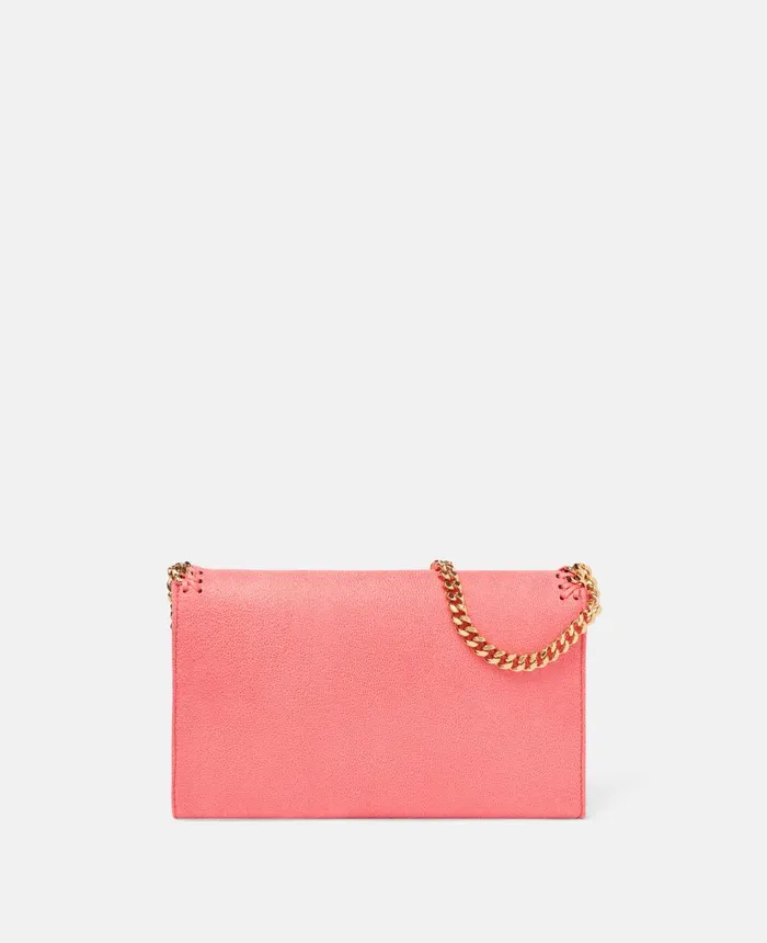 Stella McCartney Falabella Mini Crossbody Bag Bright Pink Women Mini Bags And Clutches Stella McCartney Falabella Mini Crossbody Bag Bright Pink Women Mini Bags And Clutches