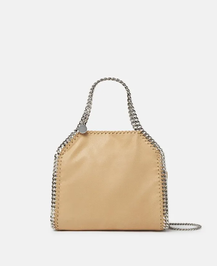 Stella McCartney Falabella Mini Tote Bag Fawn Women Mini Bags And Clutches