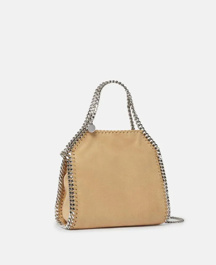 Stella McCartney Falabella Mini Tote Bag Fawn Women Mini Bags And Clutches