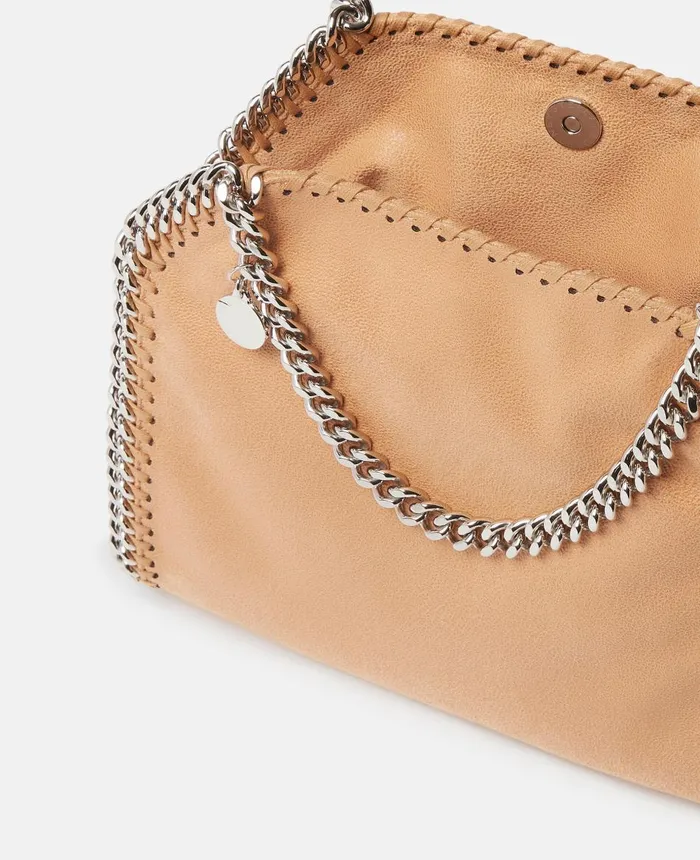 Stella McCartney Falabella Mini Tote Bag Fawn Women Mini Bags And Clutches