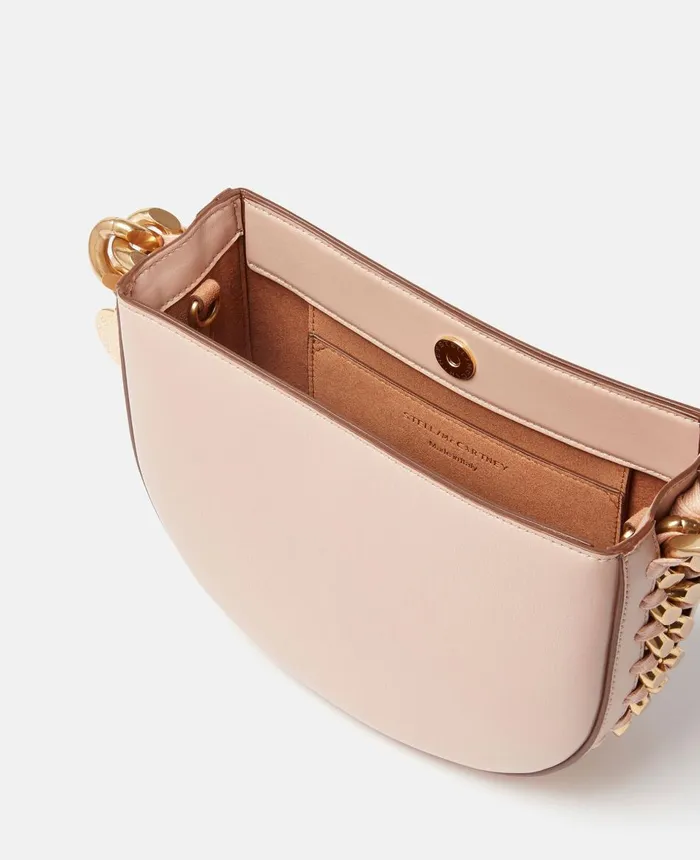 Stella McCartney Frayme Small Shoulder Bag Powder Women Mini Bags And Clutches Stella McCartney Frayme Small Shoulder Bag Powder Women Mini Bags And Clutches