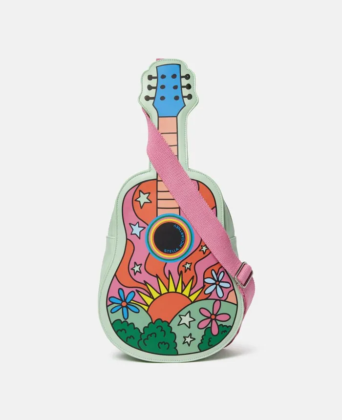 Stella McCartney Guitar Shoulder Bag Multicolour Kids Shoes And Bags