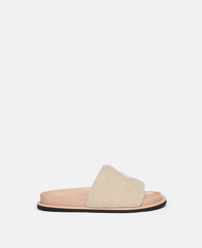Stella McCartney Signature Little Black Bunny Slides Mens039 Vanilla WomenMen Shoes Stella McCartney Signature Little Black Bunny Slides Mens039 Vanilla WomenMen Shoes