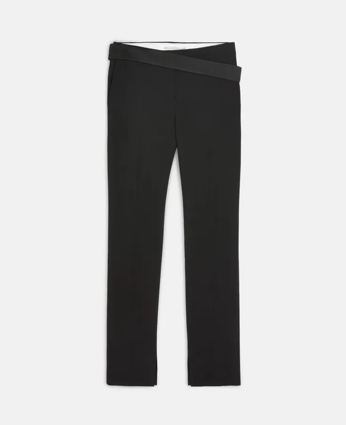 Stella McCartney Twill Tailored Dinner Trousers Black Women Tailoring