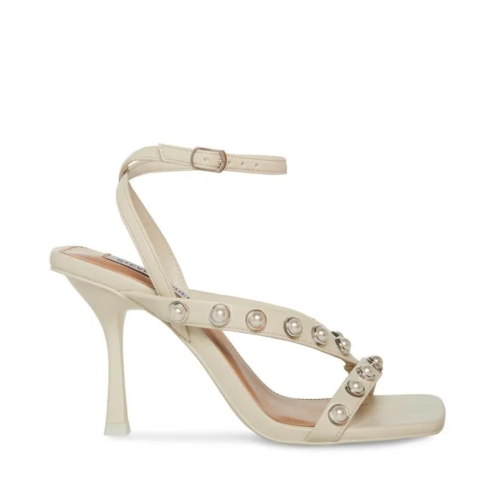 Steve Madden Adaline Ivory Womens Heels