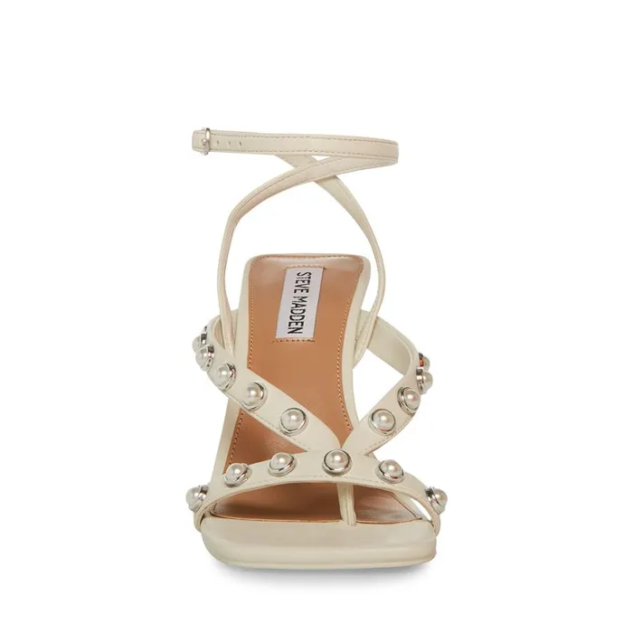 Steve Madden Adaline Ivory Womens Heels