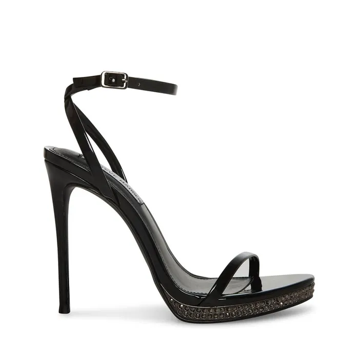 Steve Madden Ari Black Patent Womens Heels