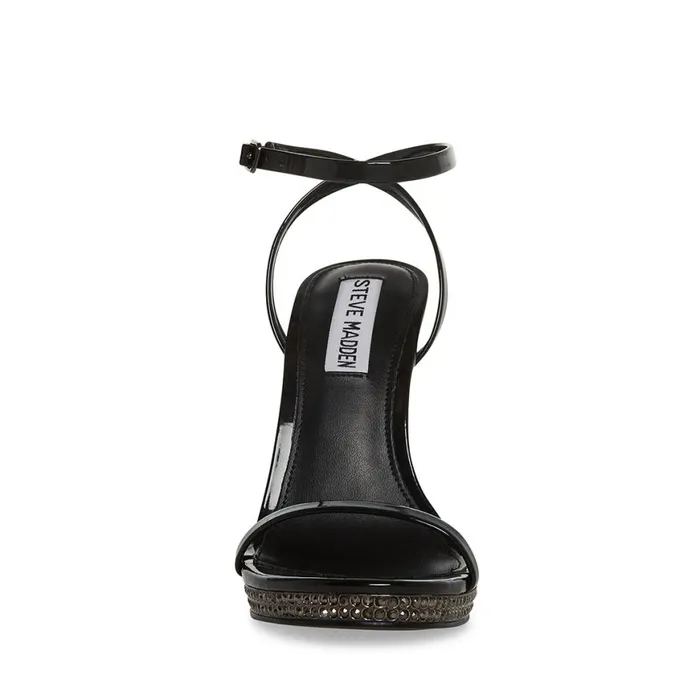 Steve Madden Ari Black Patent Womens Heels