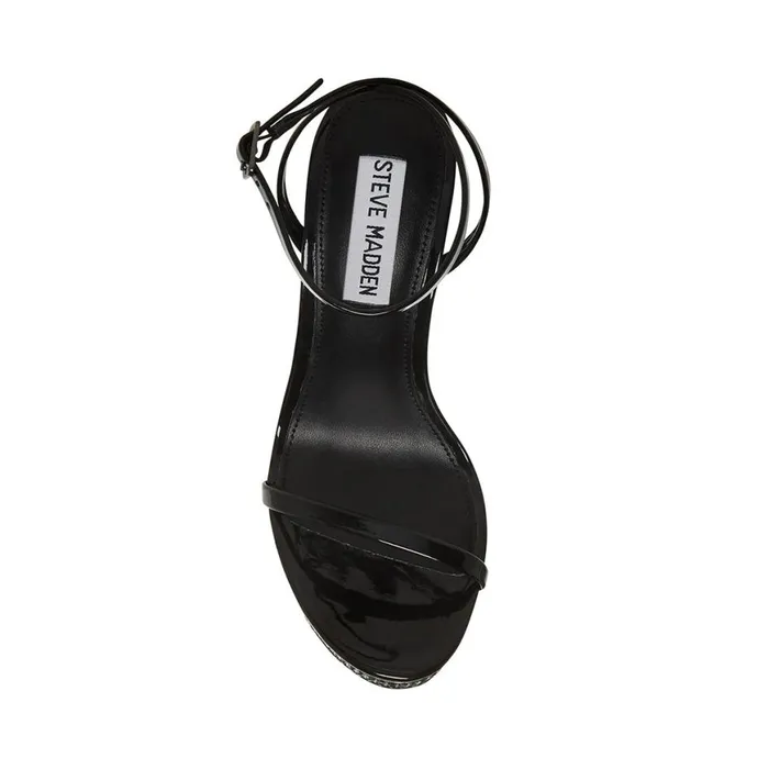 Steve Madden Ari Black Patent Womens Heels