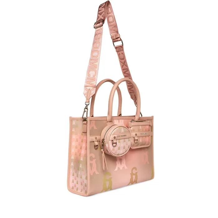 Steve Madden Bchord Blush Multi Womens Shoulder Bags