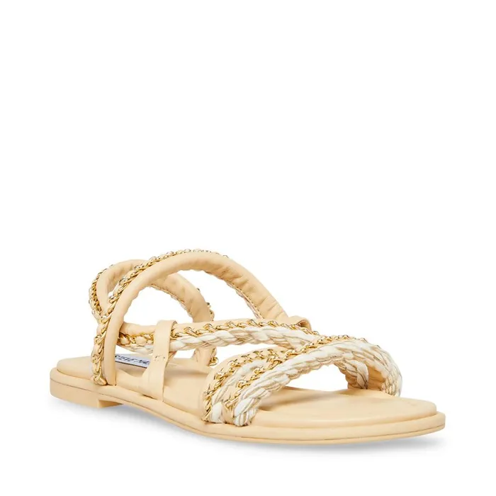 Steve Madden Bennet Sand Multi Womens Sandals
