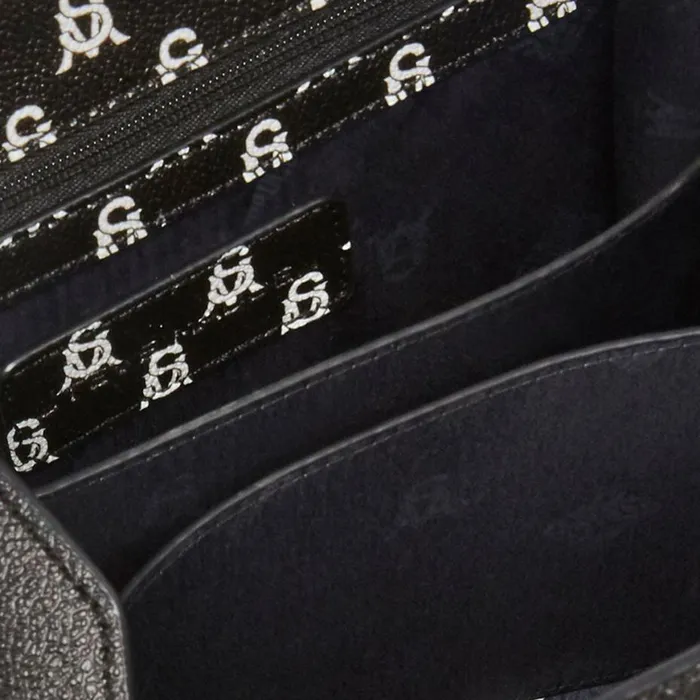 Steve Madden Bkinder BlackWhite Womens Crossbody Bags