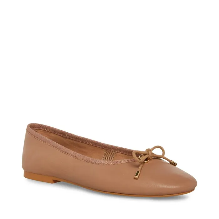 Steve Madden Blossoms Blush Leather Womens Loafers and Flats