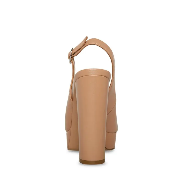 Steve Madden Booker Blush Leather Womens Heels