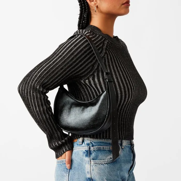Steve Madden Bpunkk Black Womens Crossbody Bags Steve Madden Bpunkk Black Womens Crossbody Bags