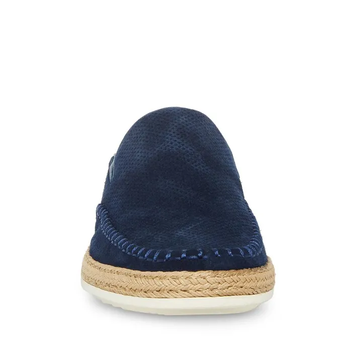 Steve Madden Caydenn Navy Suede Mens Casual
