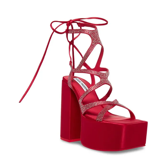 Steve Madden Champagne Pink Womens Heels