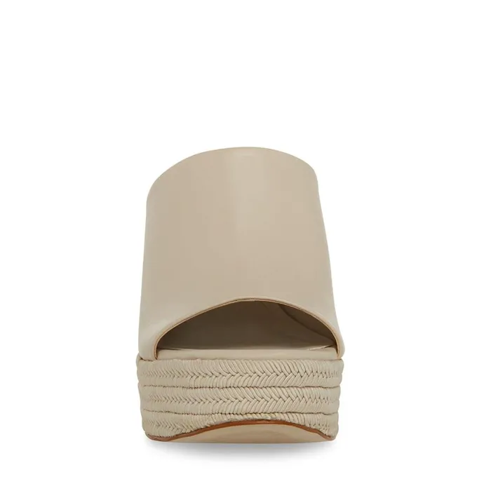 Steve Madden Darby Bone Leather Womens Heels