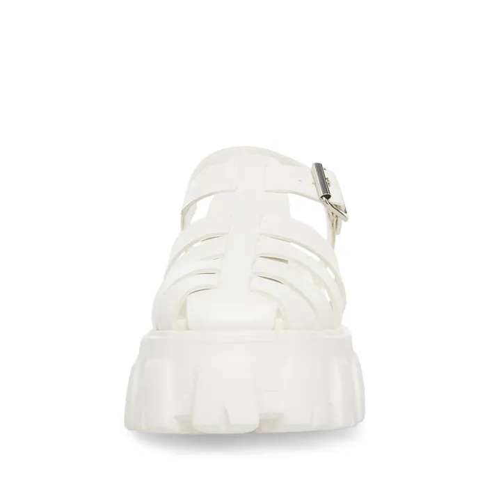 Steve Madden Echo White Womens Sandals