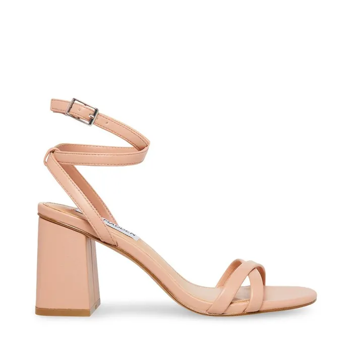 Steve Madden Eva Blush Womens Heels